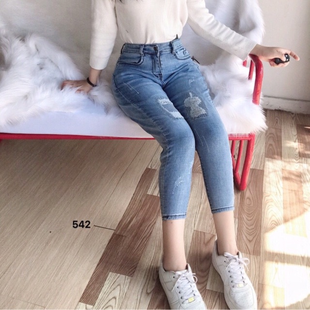 Quần Baggy JEANS co giãn