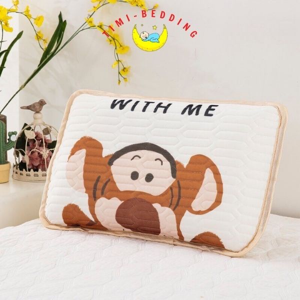 Vỏ gối cao su non hoạt hình disney cho bé gối cho bé sơ sinh – Gối nằm cho bé - Timibedding