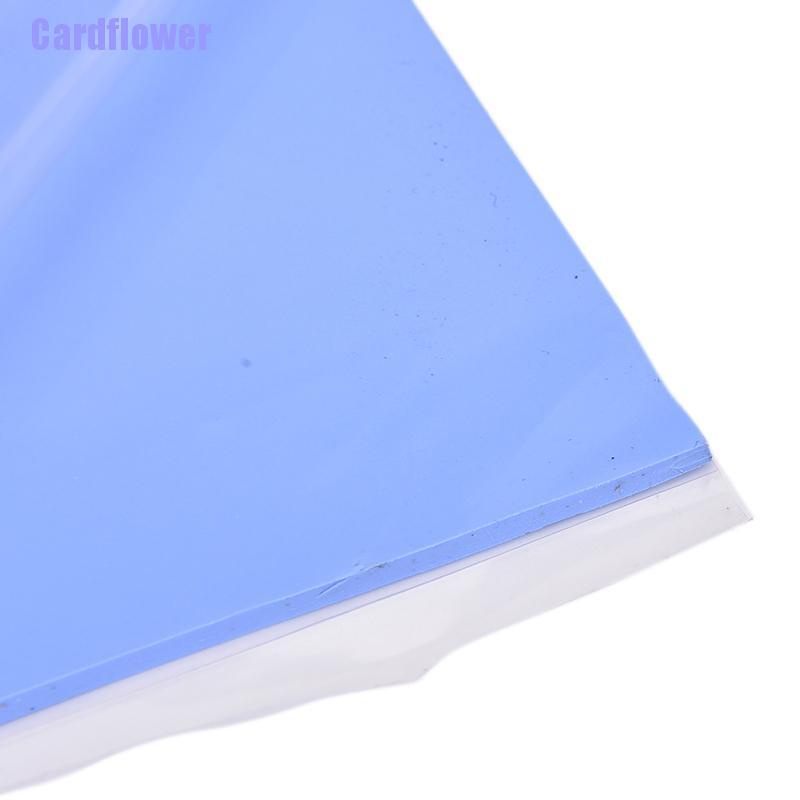(Hàng Mới Về) Tấm Tản Nhiệt Làm Mát Cpu Bằng Silicon Màu Xanh Dương 100mm X 100mm X 2mm | BigBuy360 - bigbuy360.vn