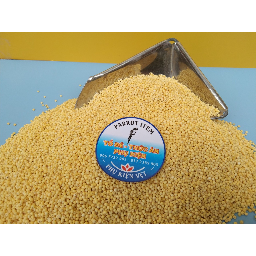 [HẠT SẠCH] [Ảnh thật] 1KG KÊ BÓC VỎ (NẾP VÀNG) CHO CHIM, VẸT TẬP ĂN (NGƯỜI CÓ THỂ ĂN ĐƯỢC)