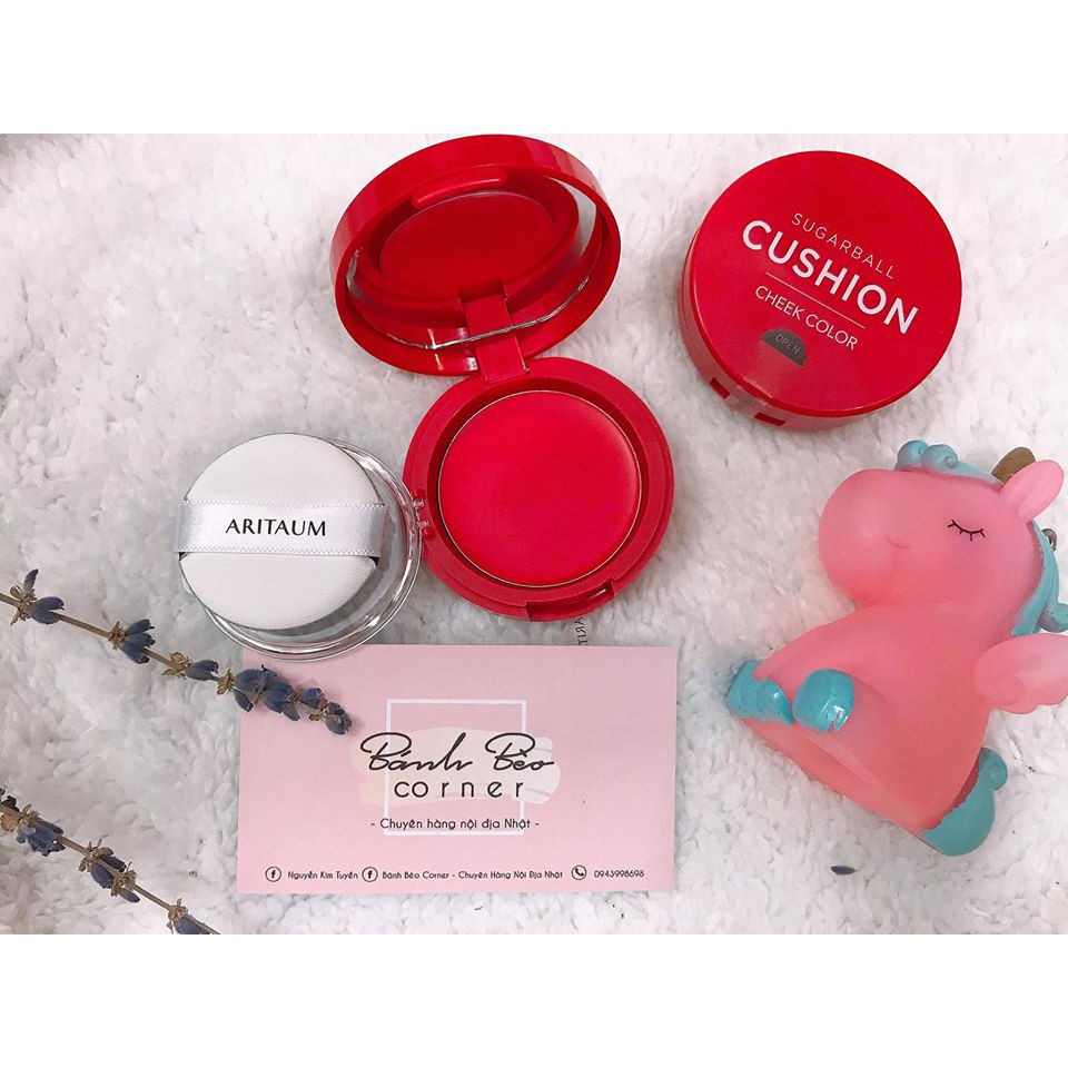 MÁ HỒNG KEM ARITAUM SUGAR BALL CUSHION CHEEK COLOR