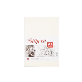 Giấy vẽ a4 1 xấp 20 tờ tem đỏ