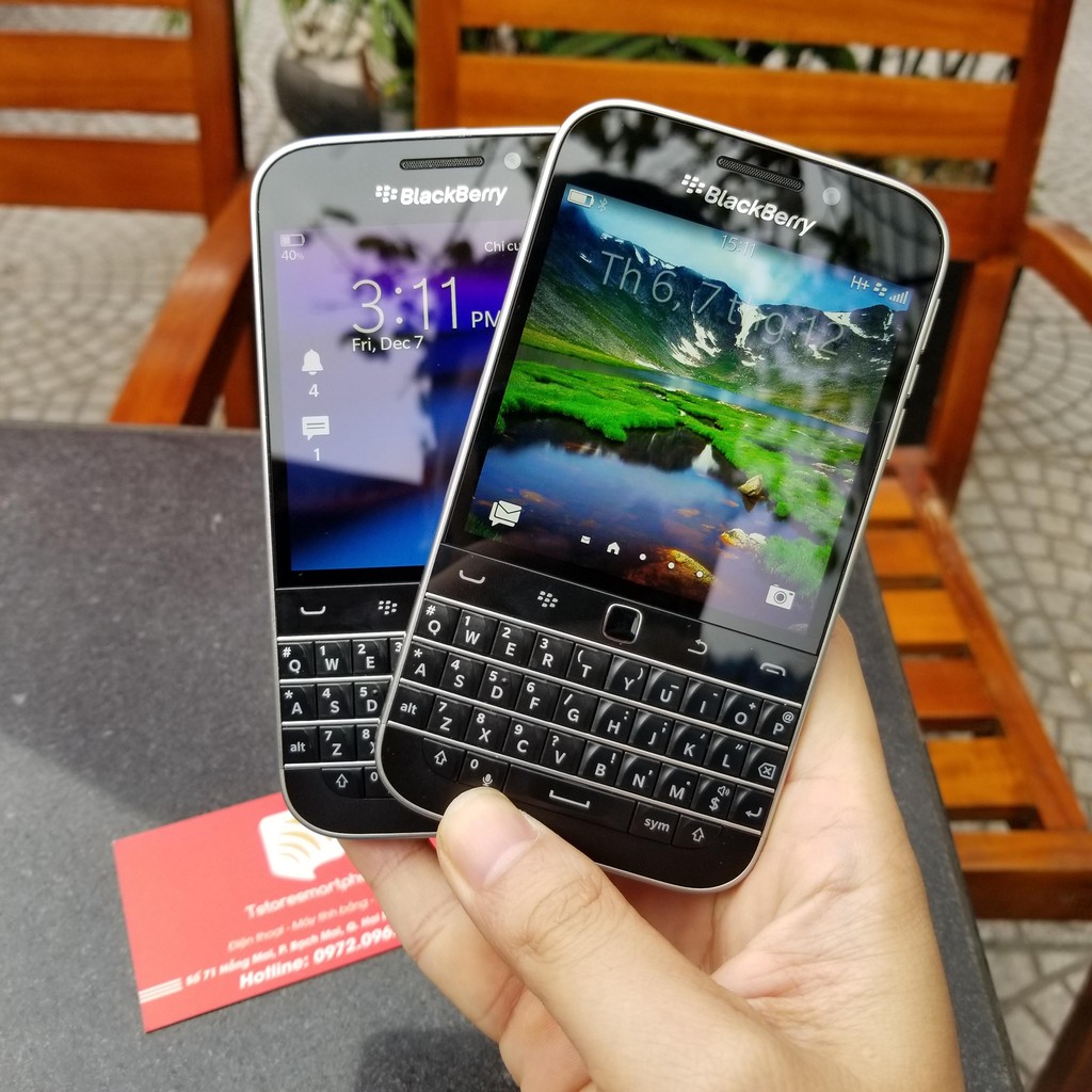 Điện thoại Blackberry Classic Q20 RAM 2GB Đẳng Cấp Doanh Nhân xách tay Mỹ