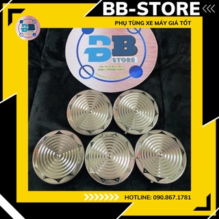 Nắp chụp bình xăng inox 304 CNC ⚡ CAO CẤP ⚡ nắp bình xăng nguyên khối gắn cho mọi dòng xe