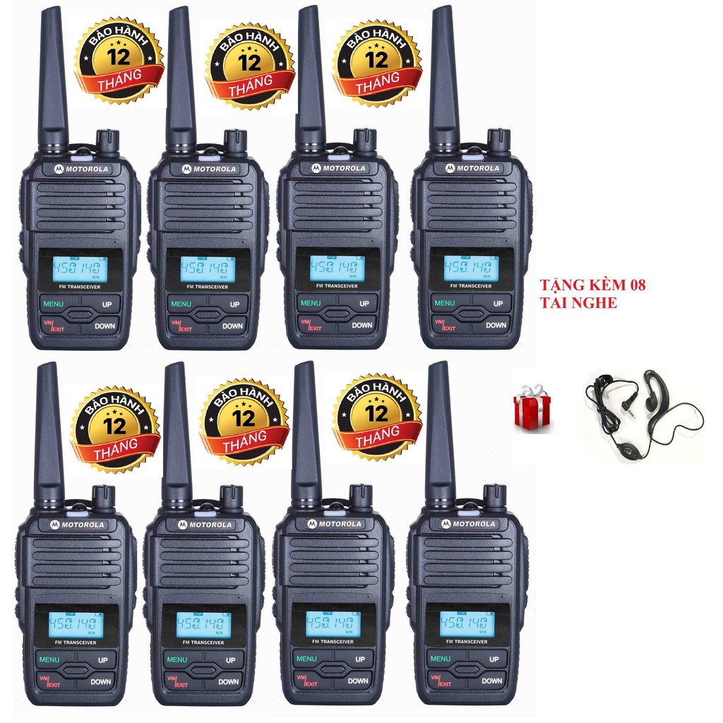Bộ 8 bộ đàm Motorola GP6660