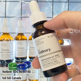 ( Bill Canada ) The Ordinary Caffeine Solution 5% + EGCG Serum Dưỡng Mắt
