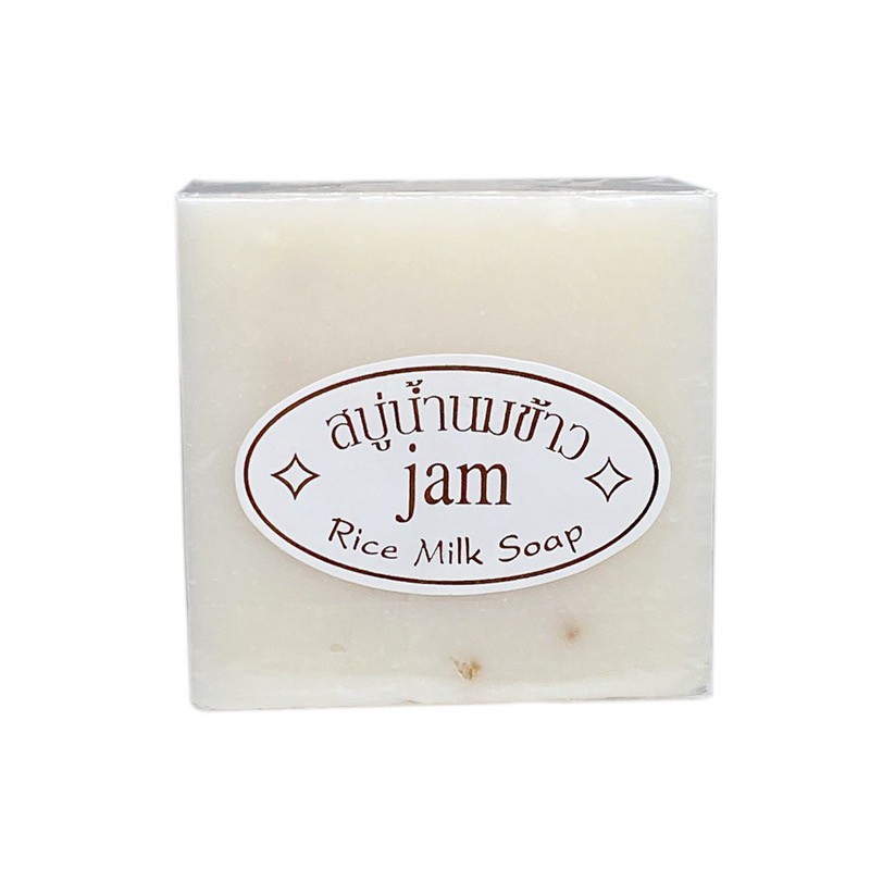 [HÀ NỘI] Xà Phòng Cám Gạo Trắng Da Thái Lan Jam Rice Milk Soap 65g