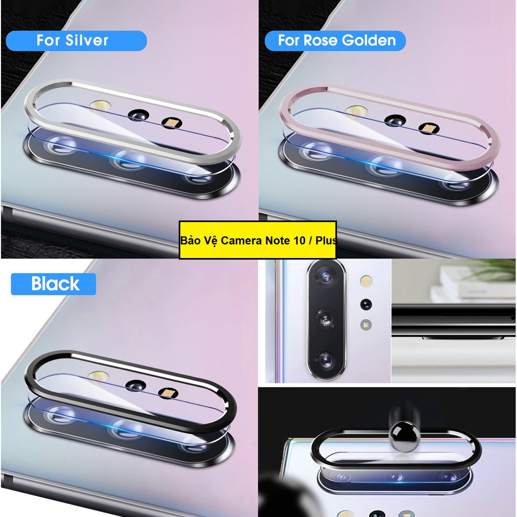 Vòng bảo vệ camera Samsung Note 10 / Note 10 Plus - Vòng bảo vệ kim loại camera Samsung Galaxy Note 10