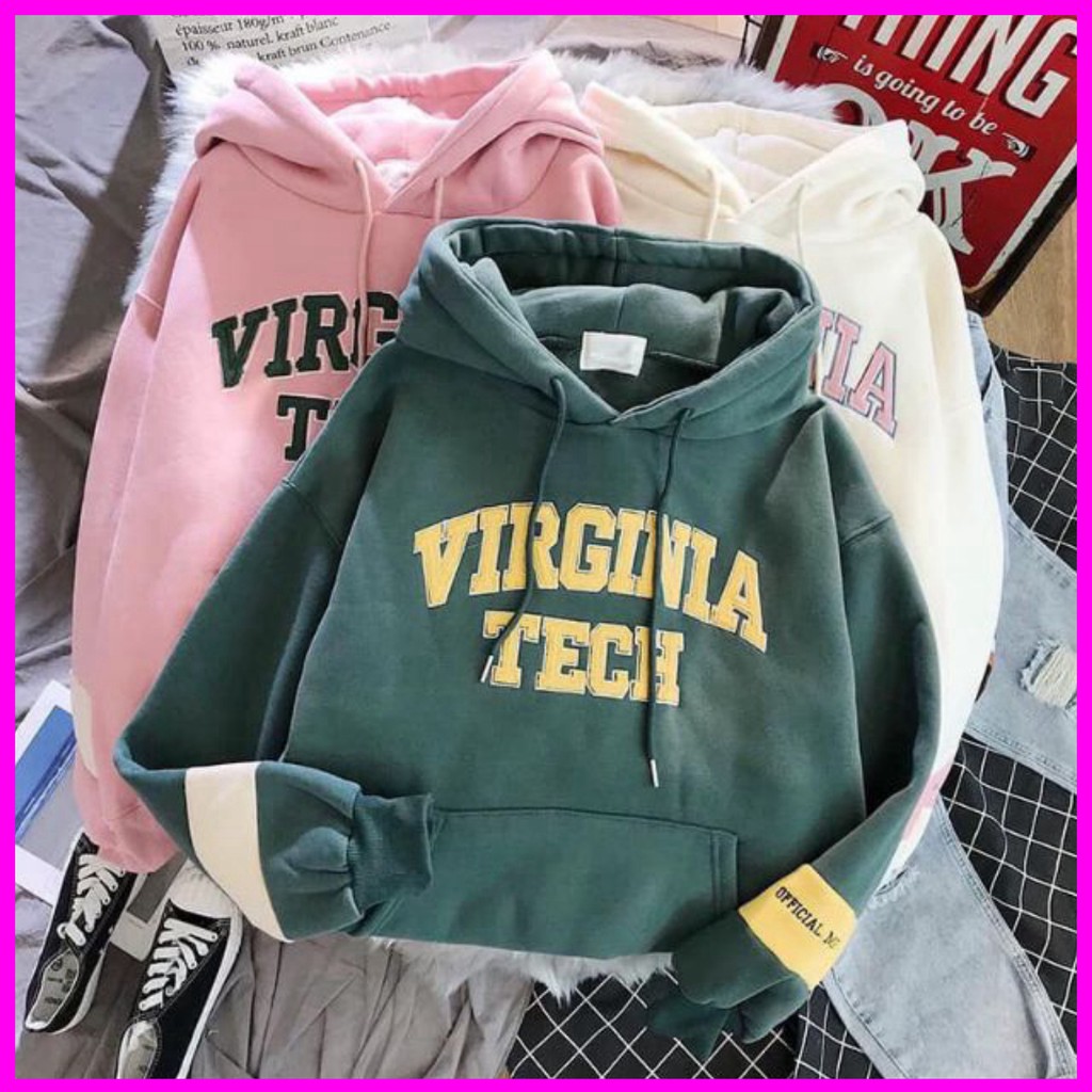 (FREESHIP) ❤ Áo Hooide , Hoodie Unisex VIRGINIA cao cấp | BigBuy360 - bigbuy360.vn