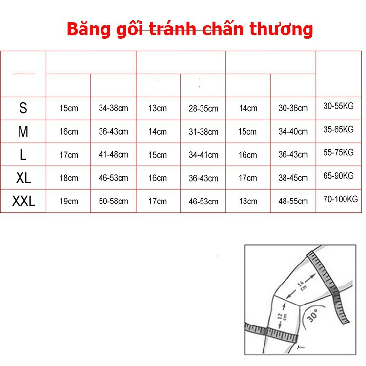 [ GÍA HỦY DIỆT ] Đôi Băng Bảo Vệ Đầu Gối Tập GYM Cao Cấp ( 1 cái)