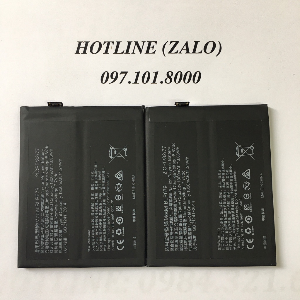 Pin Oppo R17 Pro 2018, RX17 Pro 2018, BLP679