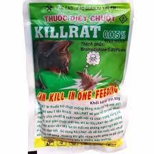 Thuốc diệt chuột KILLRAT, STORM 40gr/gói ( 2 gói/hộp ) Bả diệt chuột an toàn hiệu quả chuột chết ngoài sáng hàng công ty