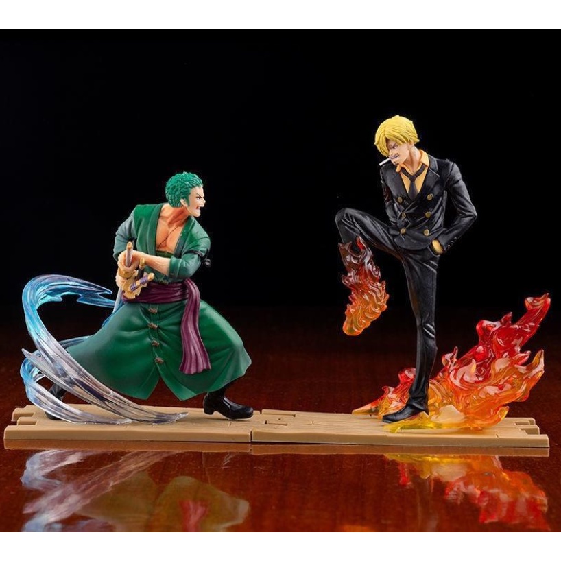 Mô hình trưng bày nhân vật Mitoryu Zoro Vs Sanji trong One Piece