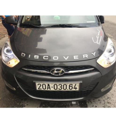 Tem DISCOVERY chữ nổi trang trí xe hơi ô tô