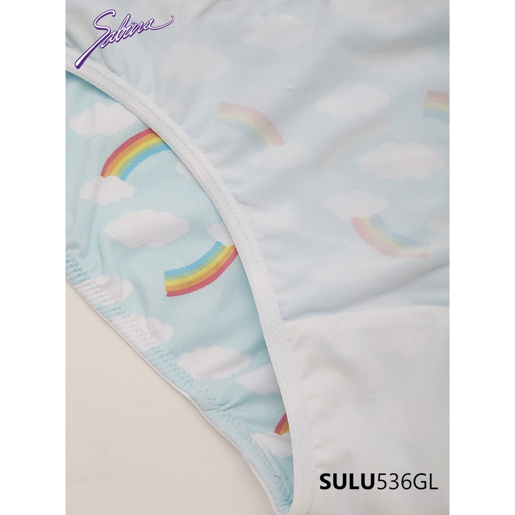 Combo Áo Lót Mút Mỏng Không Gọng Và Quần Đồng Bộ Phối Hoa Tiết Cầu Vồng Pretty Collection By Sabina SBLU536GL+SULU536 | BigBuy360 - bigbuy360.vn