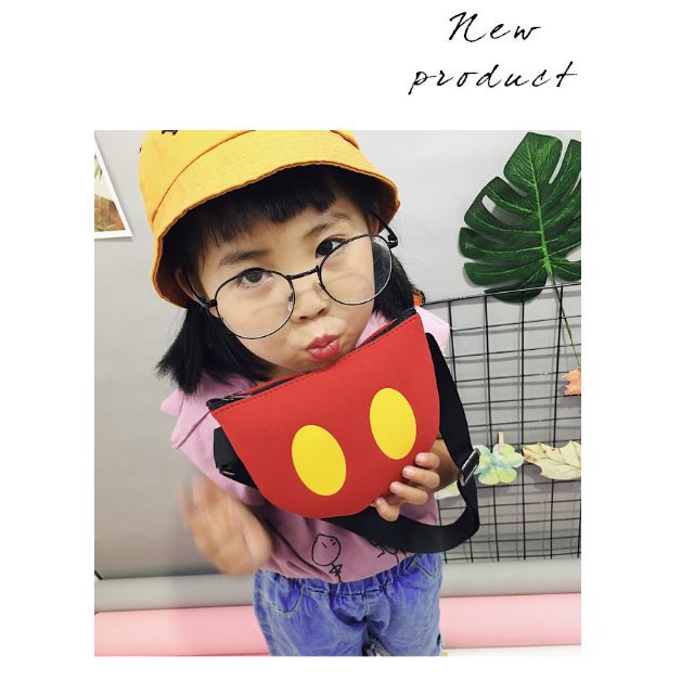 Túi Đeo Chéo Mini Bằng Da PU Xinh Xắn Cho Bé Gái - LCTQ