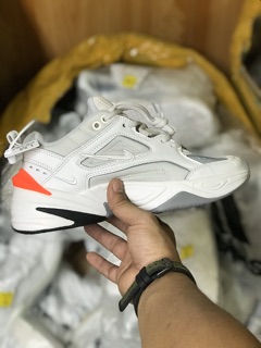 [Rẻ Vô Địch] Giày M2k trắng cam
