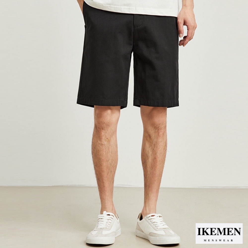 Quần Short Nam Kaki IKEMEN Chất Vải Mềm Mịn 6 Màu Trẻ Trung Phong Cách
