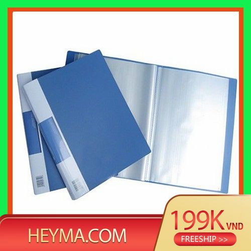 -Bìa Nhựa Đục 20 Lá A4-Bìa Nhiều Lá-File Lá