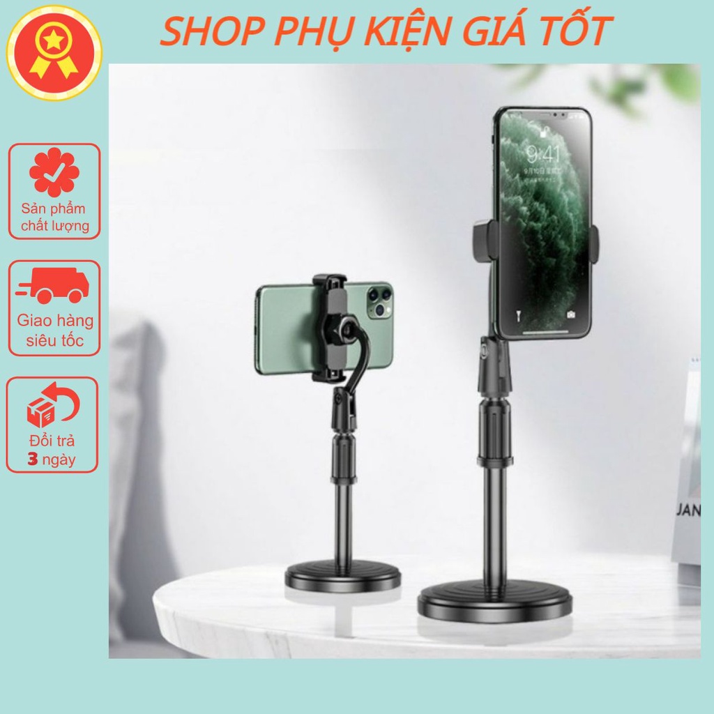 Kẹp Điện Thoại - Giá Đỡ Điện Thoại livestream xem video Ổn Định Xoay 360 Độ dùng để Quay Phim Ghi Hình Đa Dụng