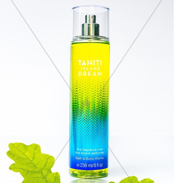 [𝗕𝗜𝗚𝗦𝗔𝗟𝗘] Tahiti Island Dream - Xịt Thơm Mịn Da Lưu Hương Toàn Thân Bath &amp; Body Works - Mẫu Thử 30ml/50ml