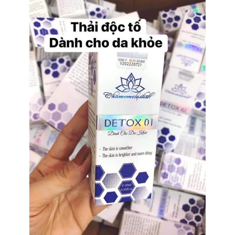 Detox chamomileskill hàng chuẩn kèm quà tặng