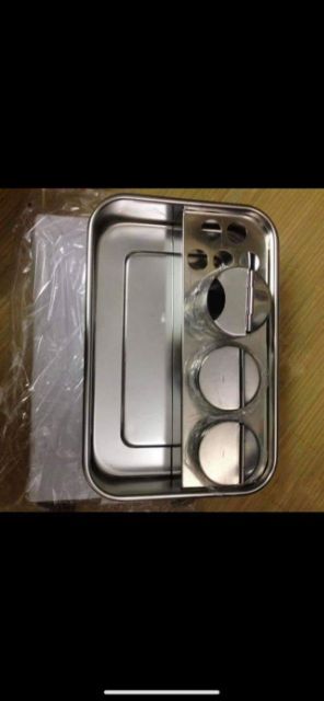 Bộ khay inox dùng trong y tế spa thẫm mỹ viện