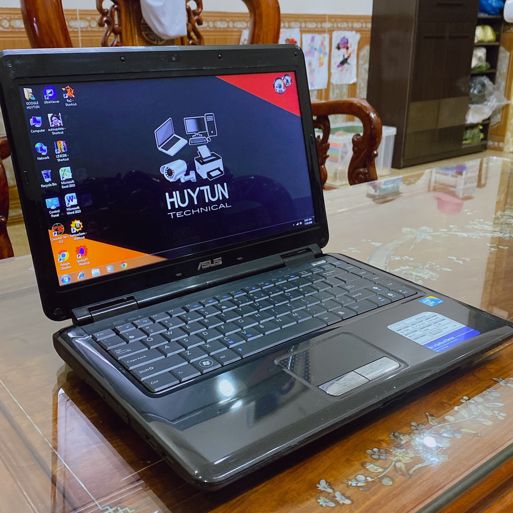 Laptop ASUS K40IJ sử dụng văn phòng, chơi game offline