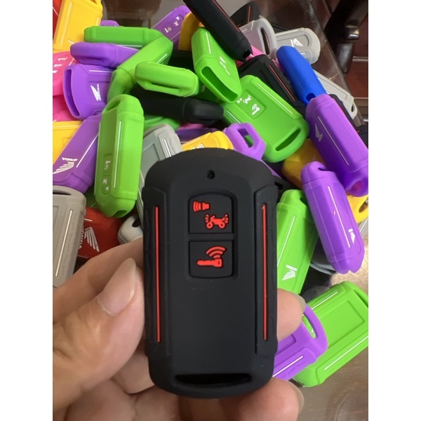 Bọc  bao, ốp bảo vệ chìa khoá xe HONDA VISION, LEAD, AB, VAIRO 150,