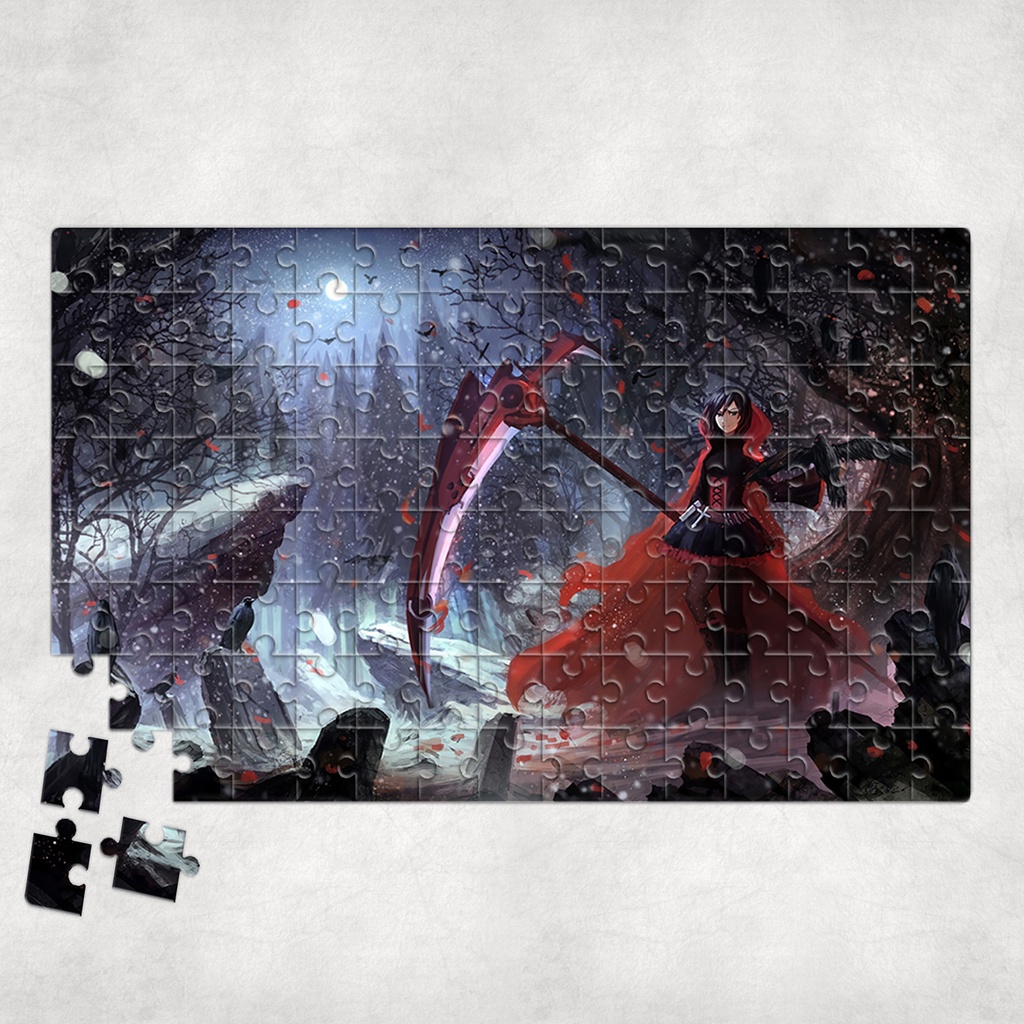 Tranh ghép hình RWBY - Mẫu 3 - Nhận in theo yêu cầu