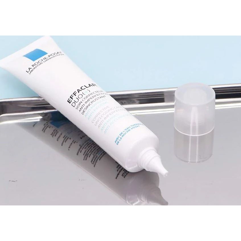 Kem Giảm Mụn La Roche Posay Effaclar Duo+ Corrective Unclogging Care Antiimperfections Anti-Marks Anti-Reoccurence 40ml