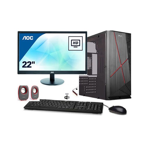 [ Màn 19inh mới chip G3220/G32XX  Ram 4G ] Bộ Máy Tính Chơi Game Liên Minh GTA 5 PUBG Đột Kích_Bảo hành 12 tháng!