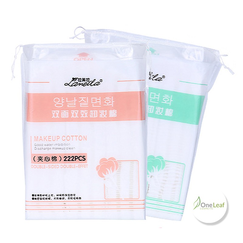 Bông Tẩy Trang Lameila 222 Miếng Hàng Nội Địa Trung OL064