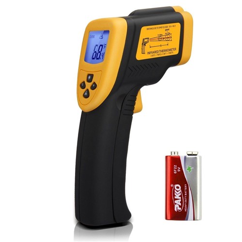 Súng đo nhiệt độ hồng ngoại DT8750 tối đa 750℃ cho thiết bị, nguồn nhiệt, máy móc