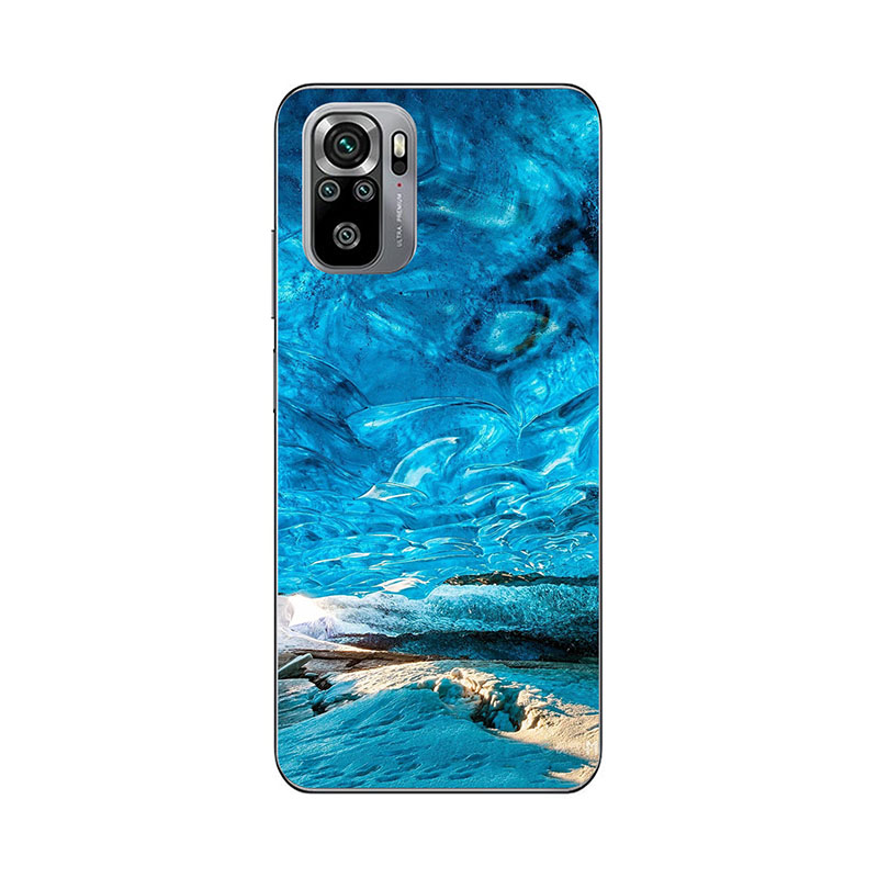 Ốp Lưng Silicone Họa Tiết Hình Chú Mèo Thời Trang Cho Xiaomi Redmi Note 10 4g 6.43 "Note10 5g 6.5"