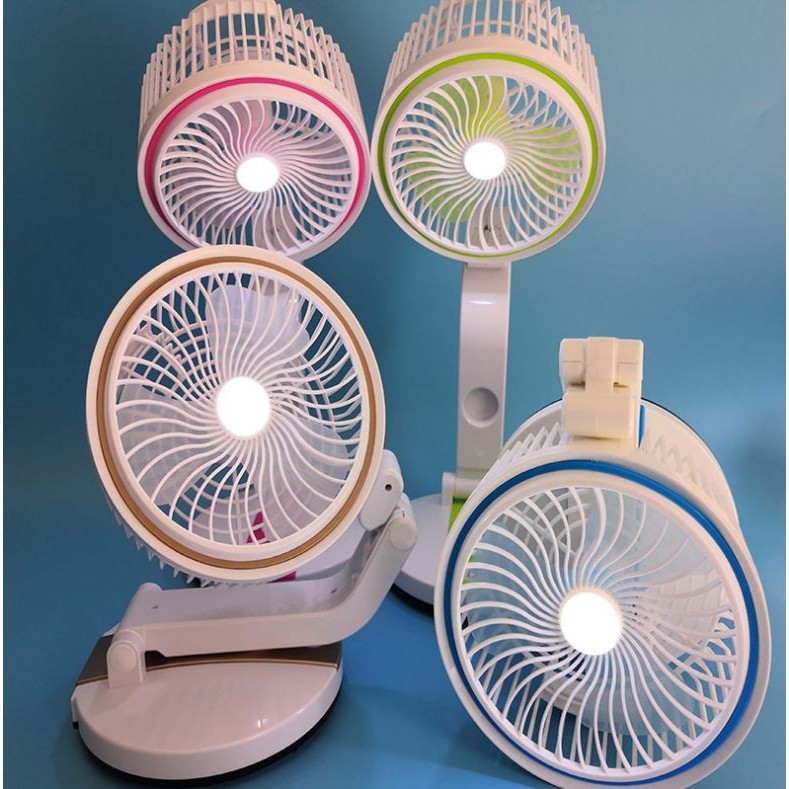 [Hot]-[ Siêu Khuyến Mại] - Quạt Sạc Tích Điện Gấp Gọn Folding Fan