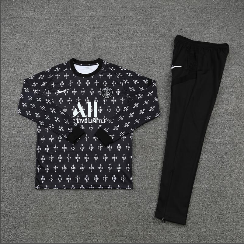 Áo Khoác Tay Dài Có Khóa Kéo In Hình Michael Jordan 2022 / 23 PSG Chất Lượng Cao