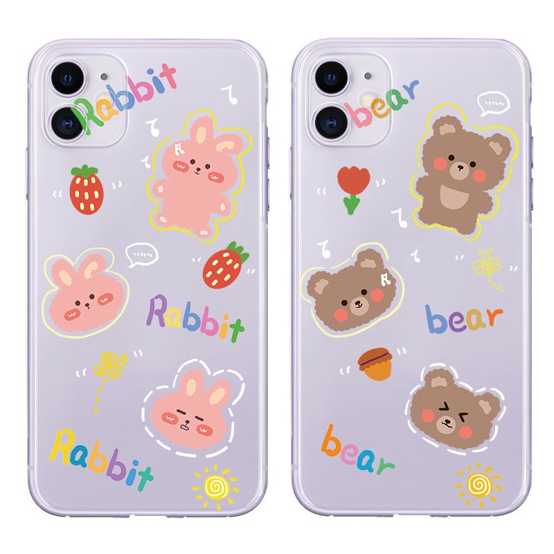 Ốp lưng iphone Ốp điện thoại hình động vật cho iphone 12 mini/12 pro max/12 pro/12/7/7plus/8/8 plus/x/xs/xs max/11/11 pro/11 promax /13/13PRO/13PROMAX/13MINI Dinuo case