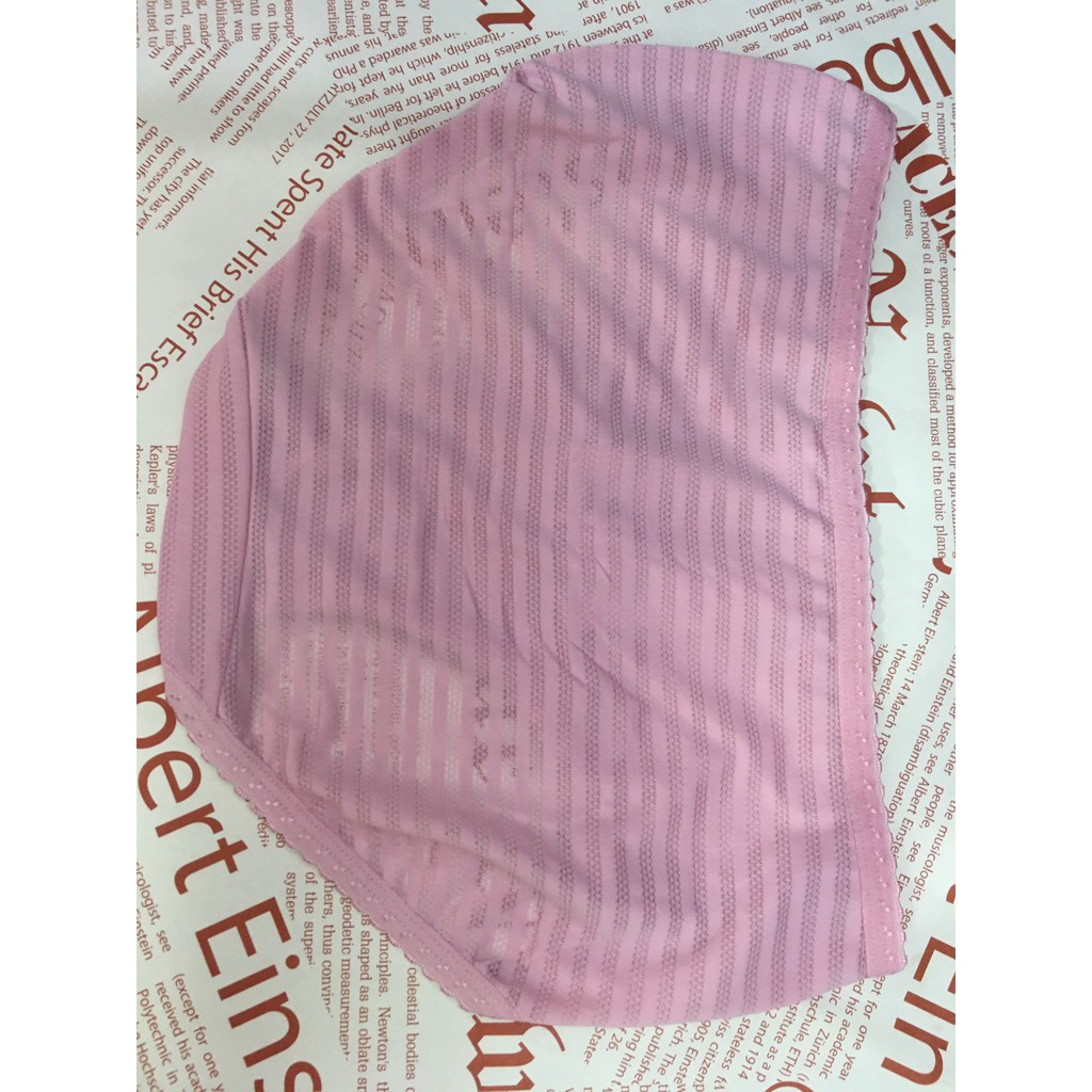 Quần lót nữ thun lạnh thoáng mát phối sọc kẻ form 40-55kg Set 10 cái