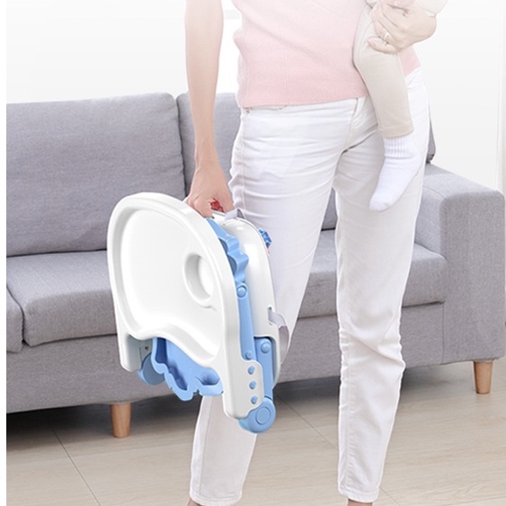 Ghế ăn dặm cho bé gấp gọn T918 ghế ngồi đa năng cao cấp có bàn ăn có thể điều chỉnh bàn ăn và chân ghế