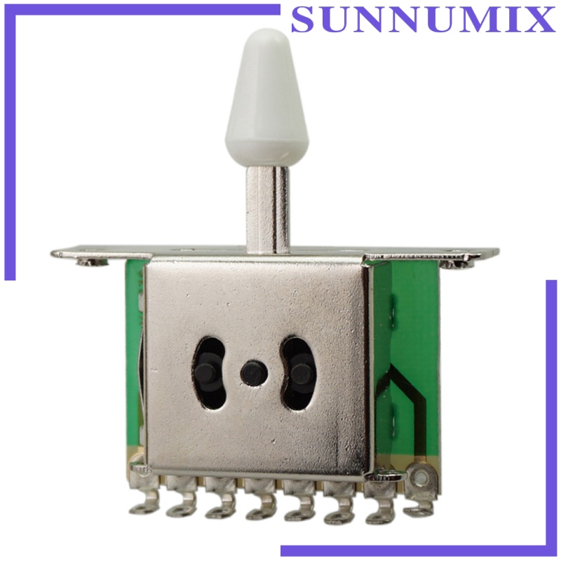 [SUNNIMIX]Guitar 3 Way Pickup Selector Switch with Black Tip for   ST SQ Guitar