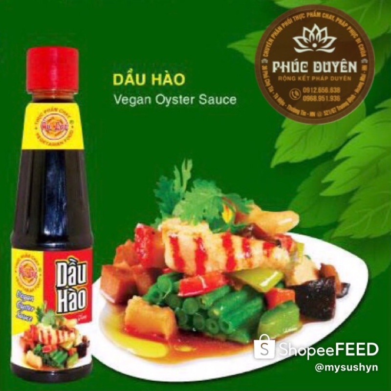 Dầu hào chay (giao hàng ngay sau 1-2h)