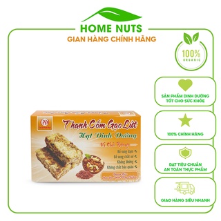 Thanh gạo lứt chà bông, ngũ cốc, thanh cơm gạo lứt, ăn kiêng