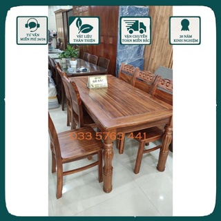 Giá tại xưởng hàng chính hãng - bộ bàn ghế ăn gỗ hương xám .