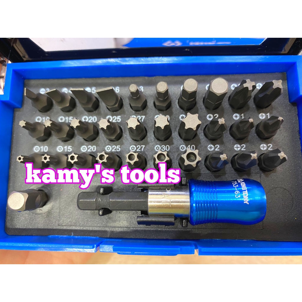 Bộ mũi vít Kingtony 32 chi tiết model 1032CQ