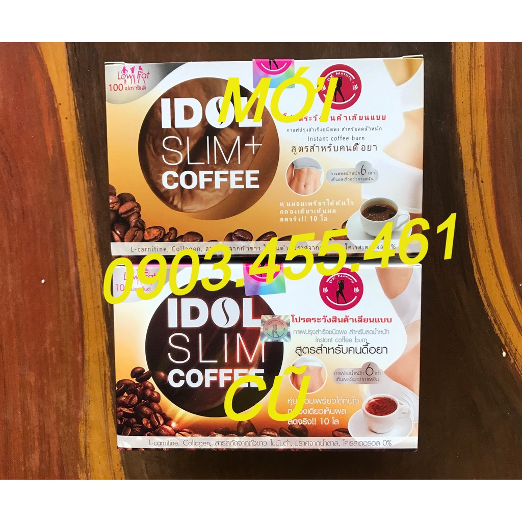 Không giảm hoàn tiền IDOL SLIM coffee