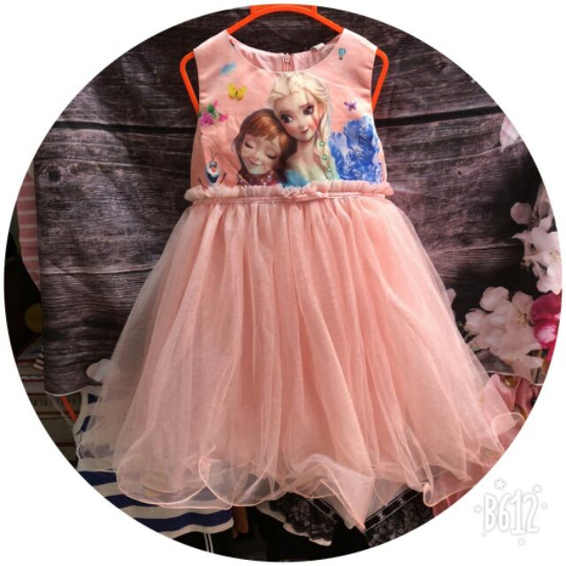 Váy elsa bé gái