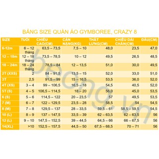 Áo phông bé trai CRAZY 8 xuất dư