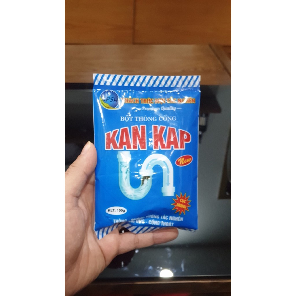 Tẩy dầu mỡ KAN KAP💖FREESHIP💖 tẩy bếp, dầu mỡ lưới hút mùi