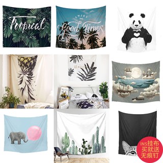 Vải treo decor không gian phòng